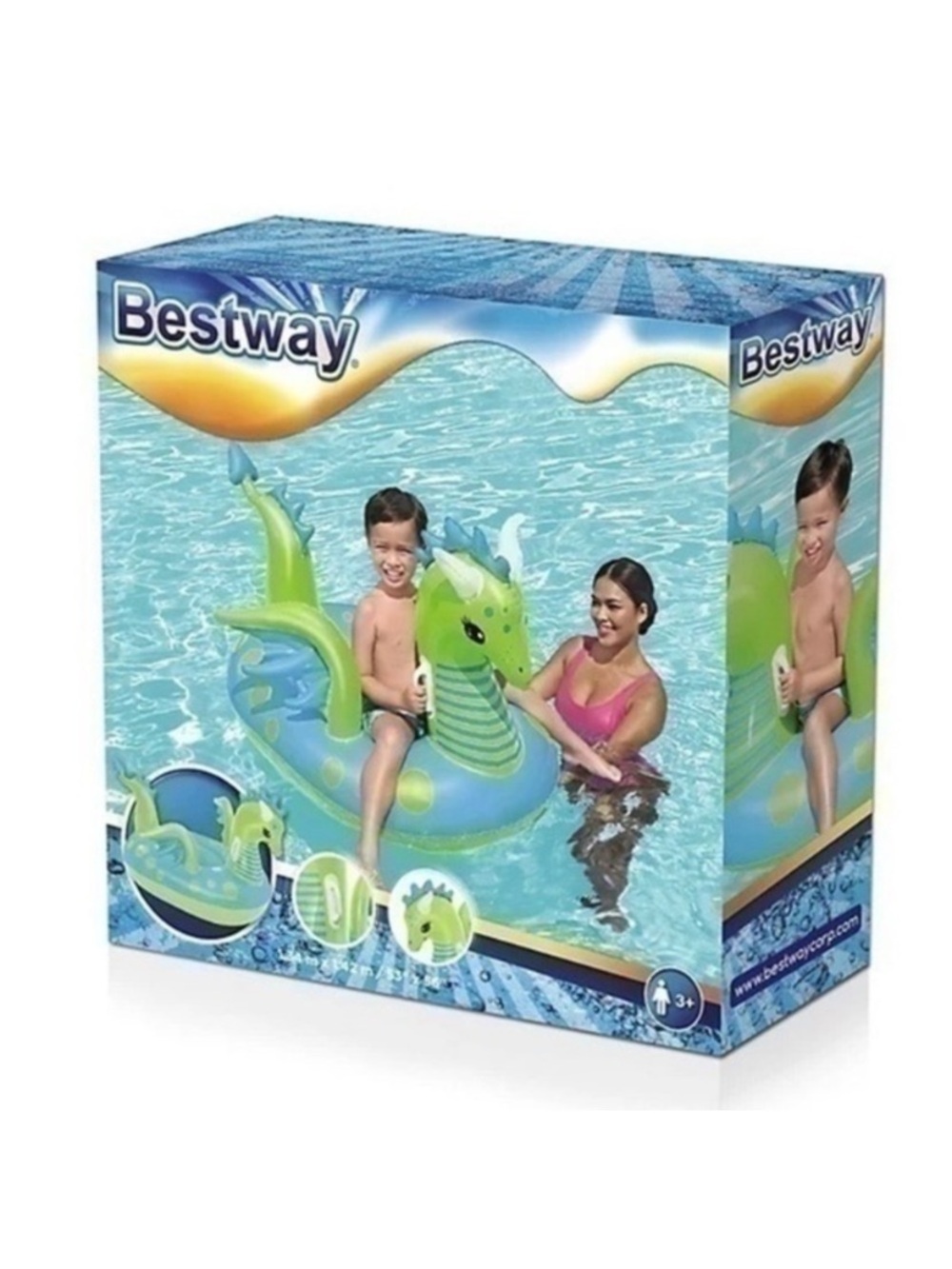 NIB. BESTWAY H2OGO! Fantasy Dragon Ride On
